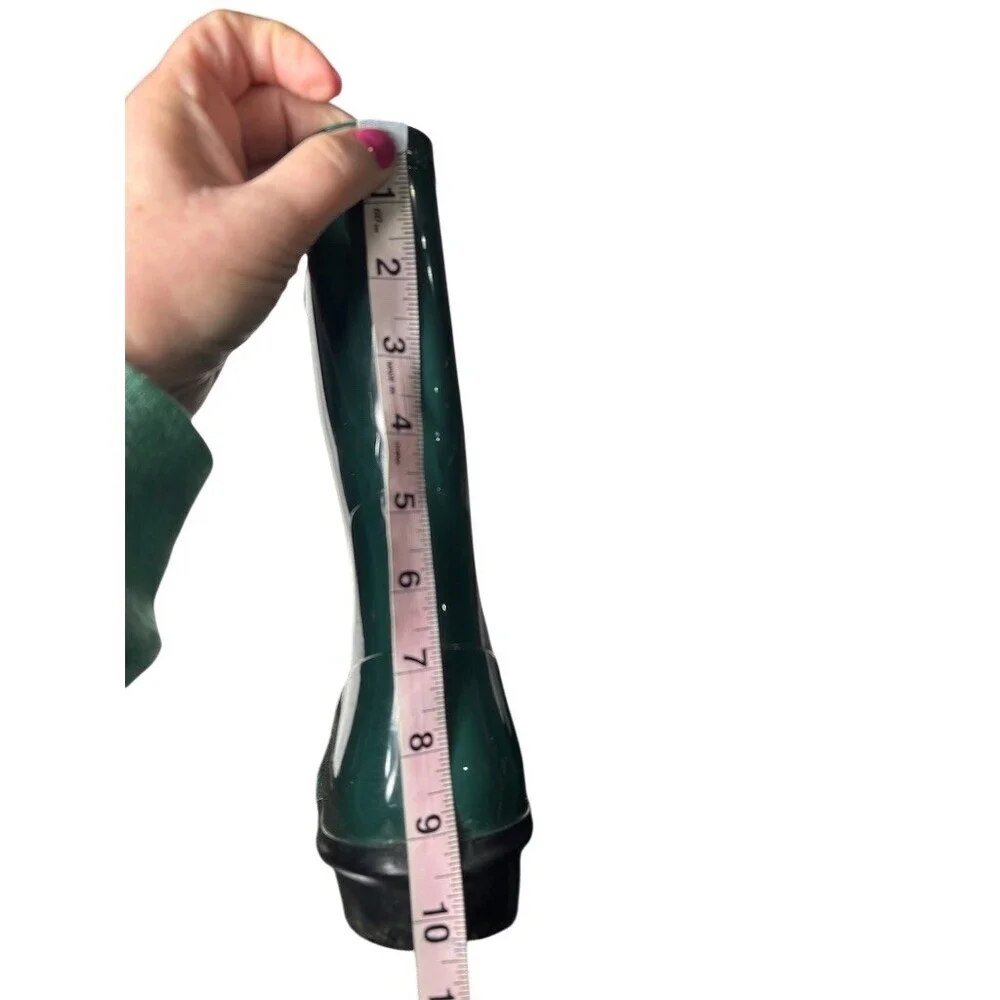 UGG Sienna Rain Boots Womens Size 9 Green Mid-Calf Waterproof Pull On - Picture 11 of 11